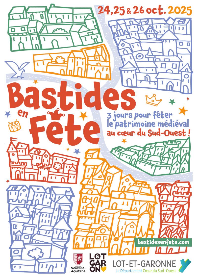 Flyer Bastides en Fête 2025